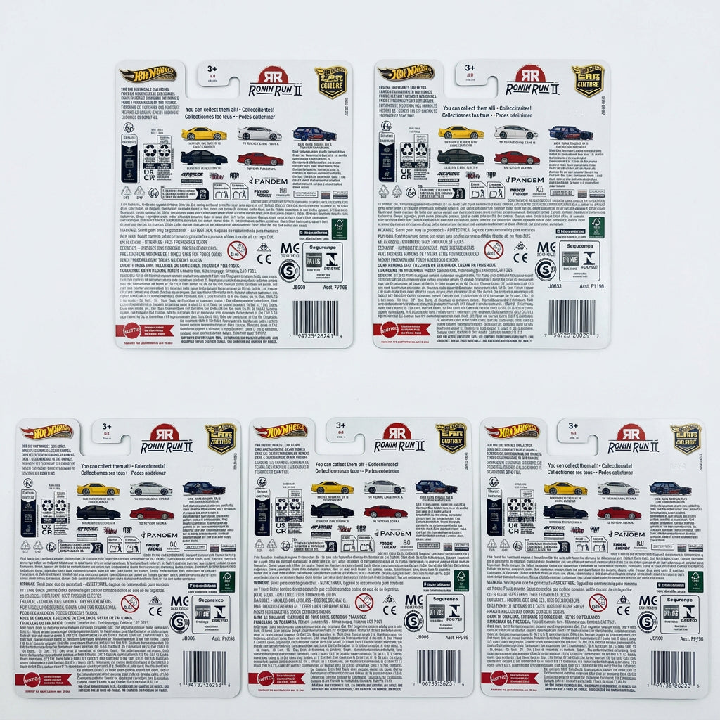 Hot Wheels Premium Car Culture Ronin Run 2 – Set of 5