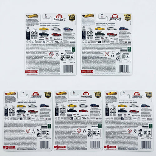 Hot Wheels Premium Car Culture Ronin Run 2 – Set of 5