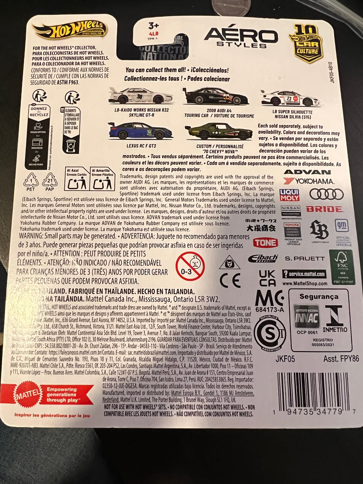 Hot Wheels Premium Nissan R32 Skyline GT-R – Aero Styles