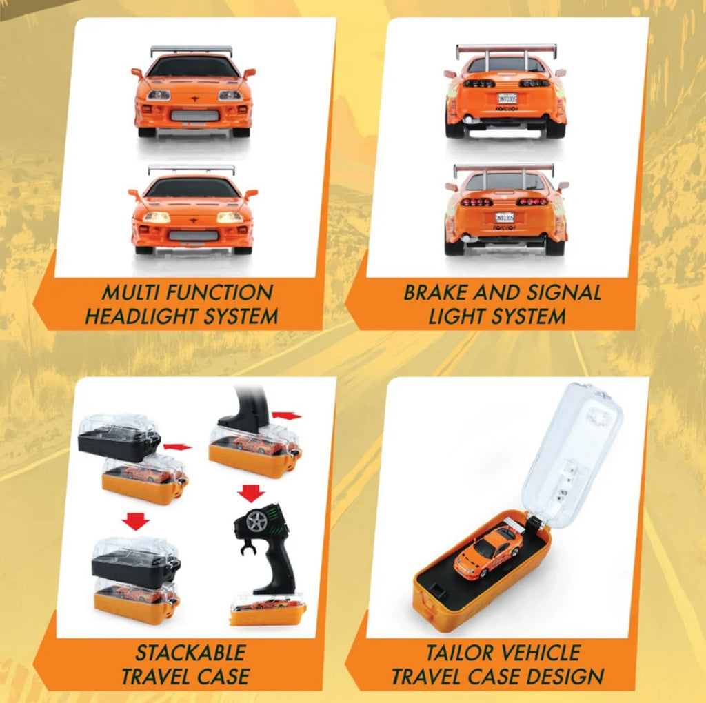 Greenlight Motion Brian’s 1994 Toyota Supra RC combo set details
