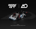 MINI GT Porsche 911 GT3 R #77 AO Racing Skeleton Rexy — product view 1